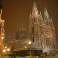 la catedral de burgos nevada